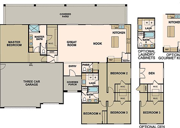 Floorplan single story