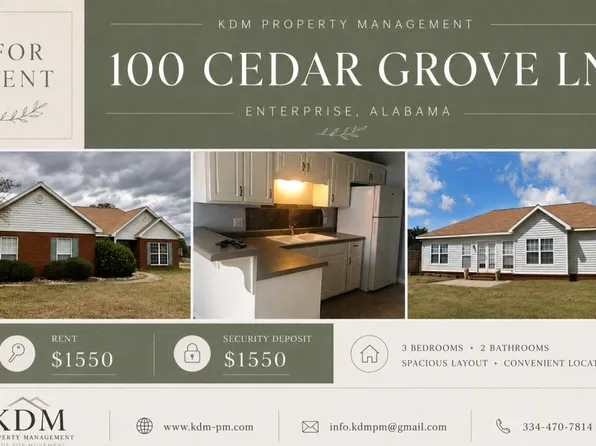 100 Cedar Grove Ln, Enterprise, AL 36330