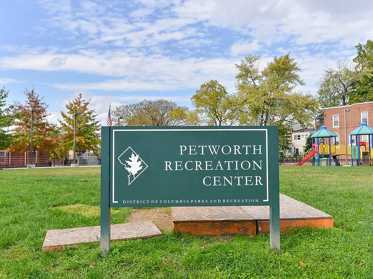 13min(0.6mi) walk to Petworth Rec Center