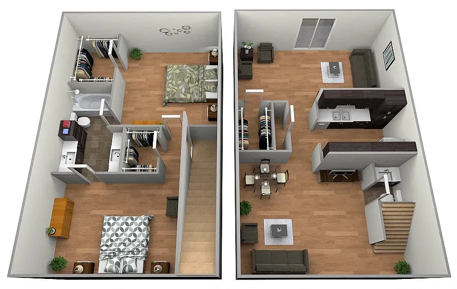 Floor plan Villa
