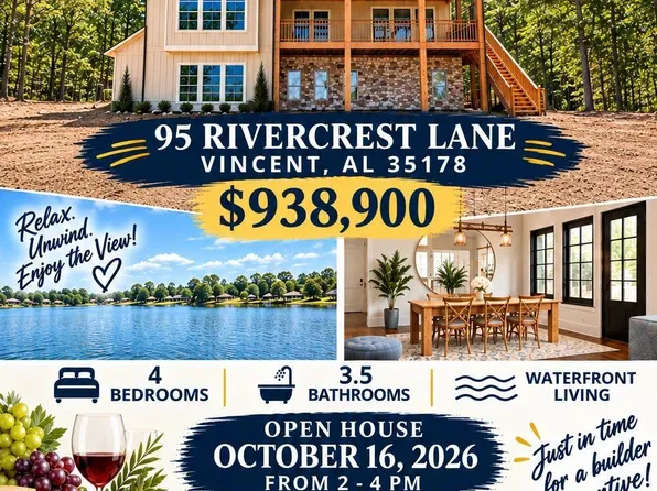 95 Rivercrest Ln, Vincent, AL 35178