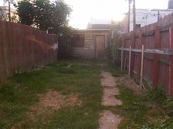 fenced in yard