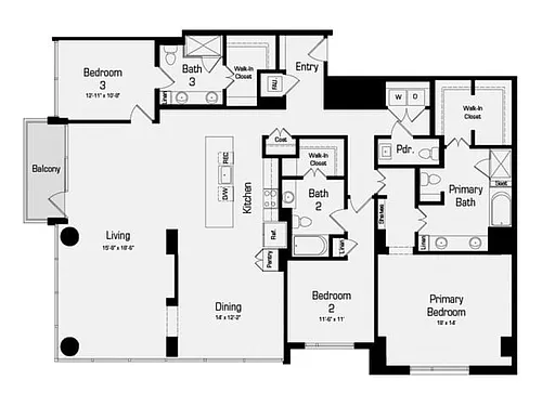Floor plan C1