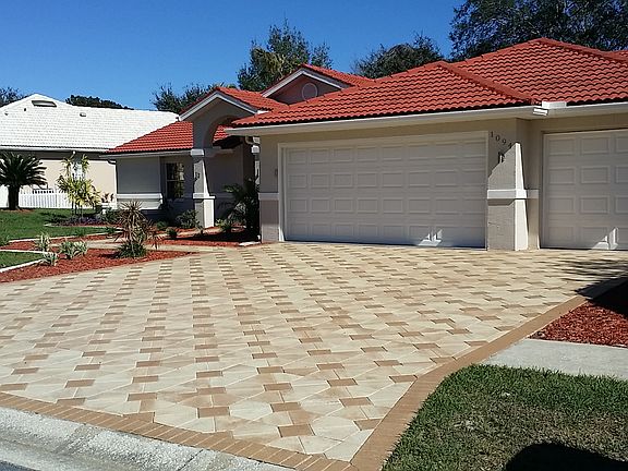 Unique sealed paver design
