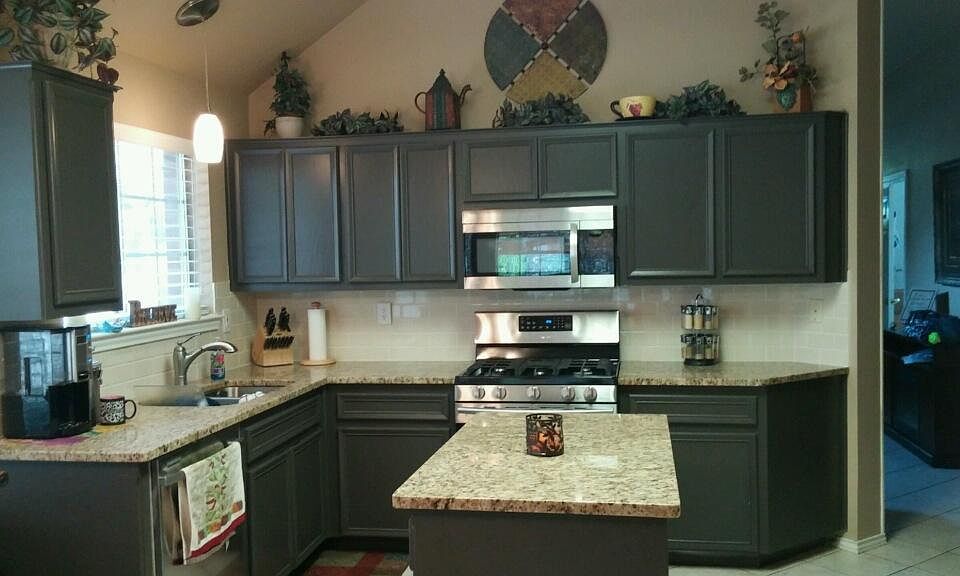 updated kitchen with granite