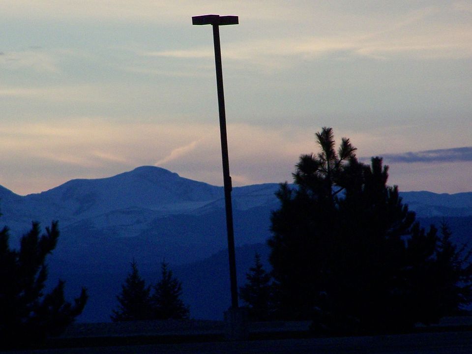 Mountain views from rear deck
