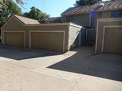 Two car garage