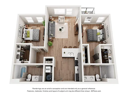 Floor plan Red Mulberry