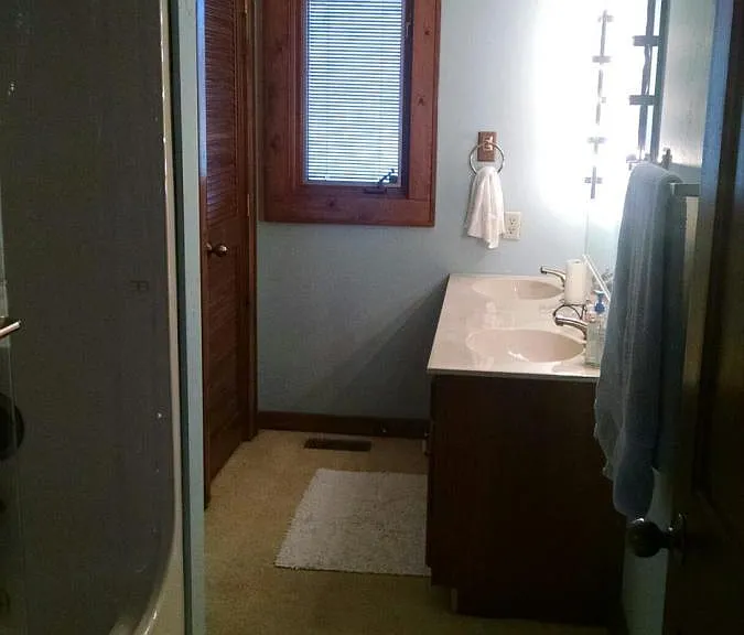 3rd bathroom on the 2nd floor.