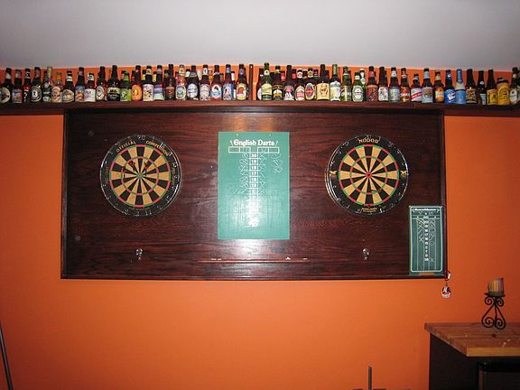 Back Wall of Bar