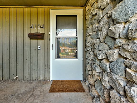 Entry to the 4104 Unit.