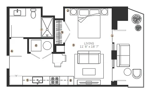 Floor plan S3