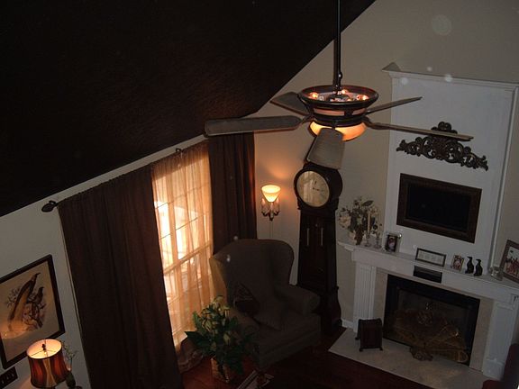 Upstairs View into LR