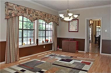The formal dining room.