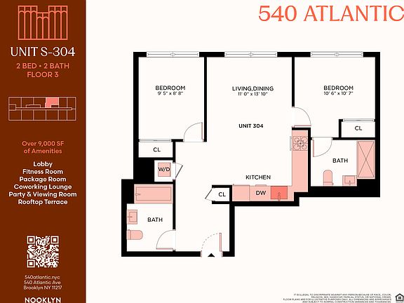 2nd image of 540 Atlantic Ave #304