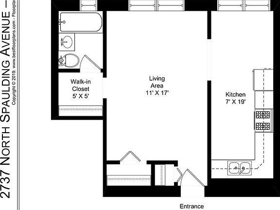 2nd image of 2715 N Milwaukee Ave #320