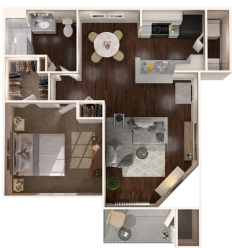 Floor plan Kaplan