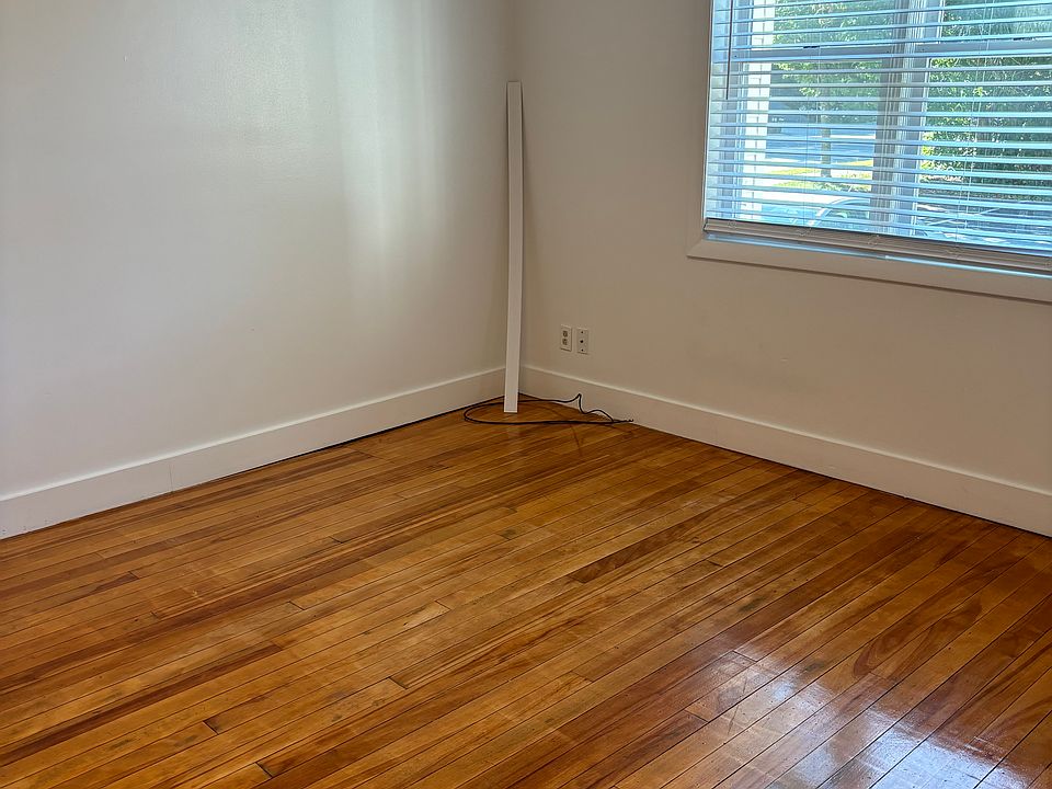 Hardwood floor in living room