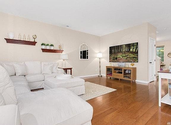 Your great room could look like this. Picture was previous staged