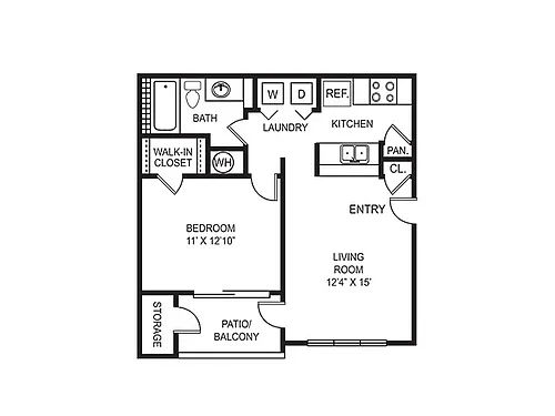 Floor plan Capri