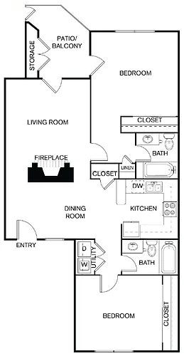 Floor plan B3