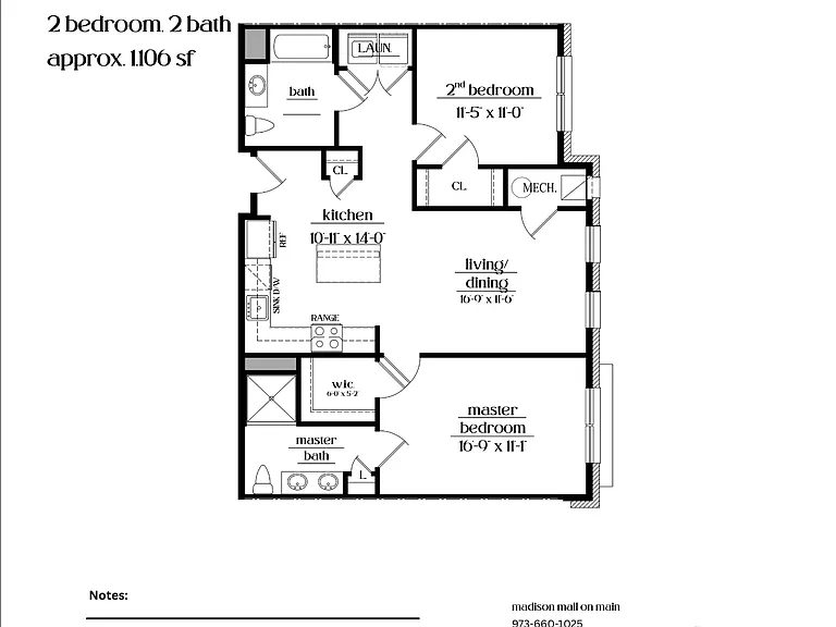 Madison Mall on Main Luxury Apartments — Photo 29