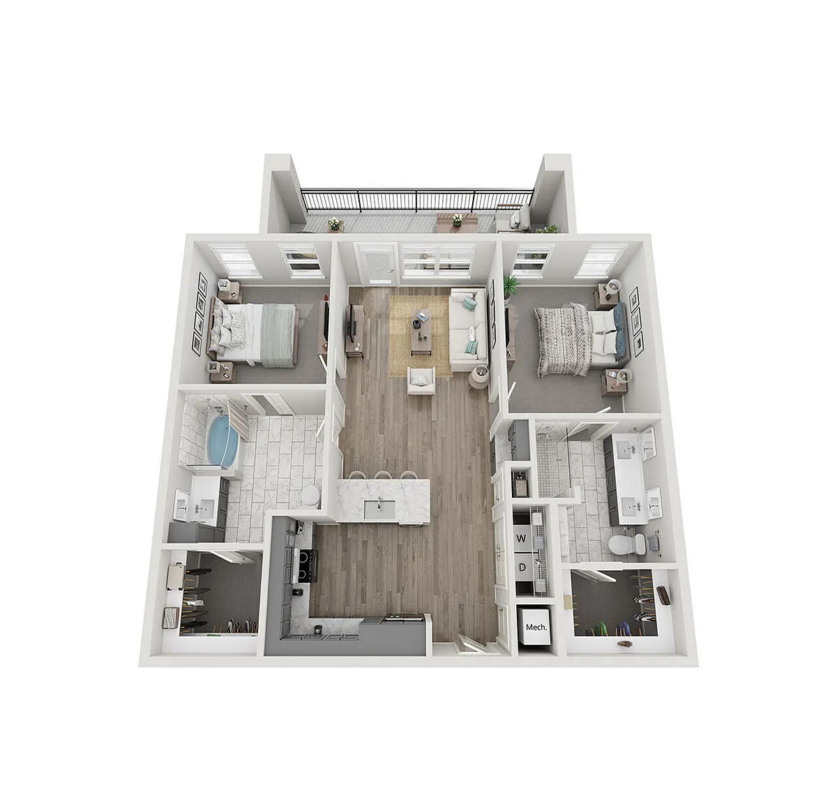 Floor plan 2.B2- Phase II
