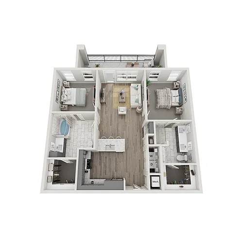 Floor plan 2B2