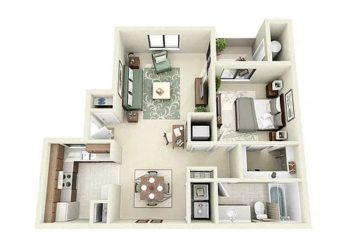 Floor plan Sandia