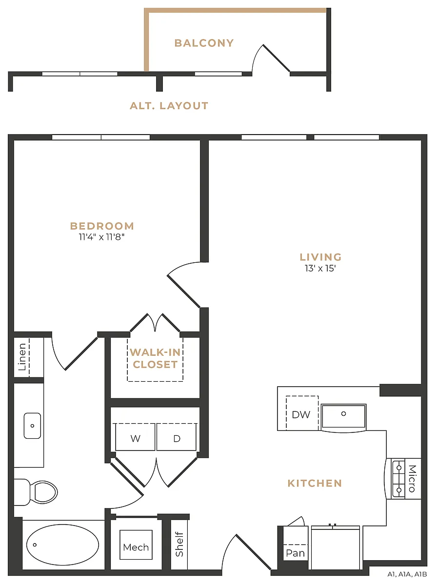 Floor plan A8