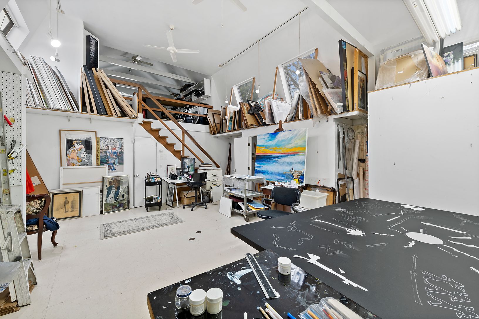  Part of Artist Studio with Bathroom & Loft