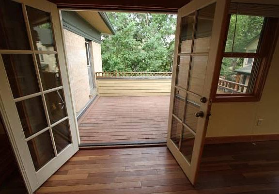Porch off of kitchen