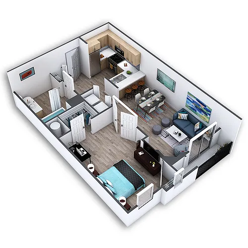 Floor plan Moore Platinum