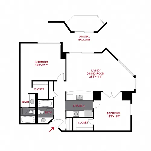 Floor plan Diamond