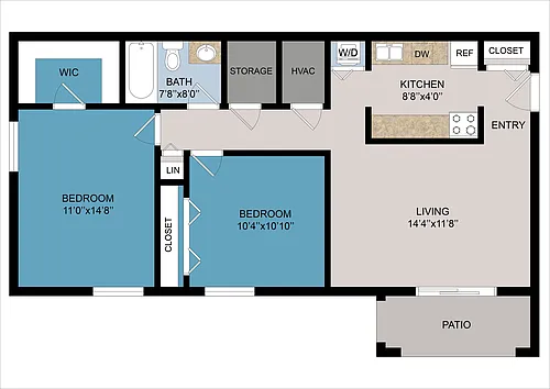 Floor plan B1