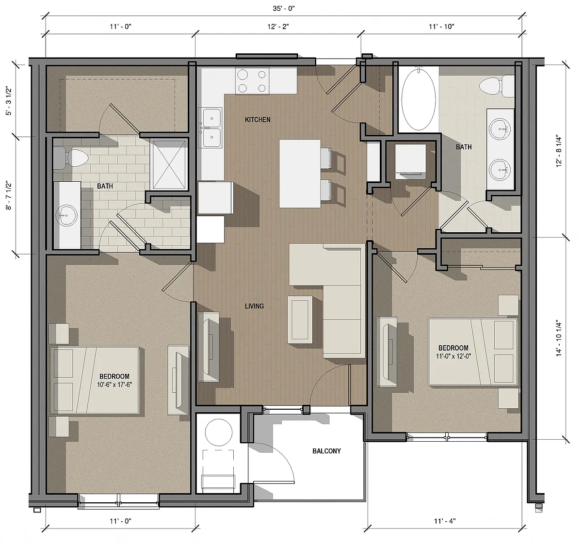 Floor plan 2A