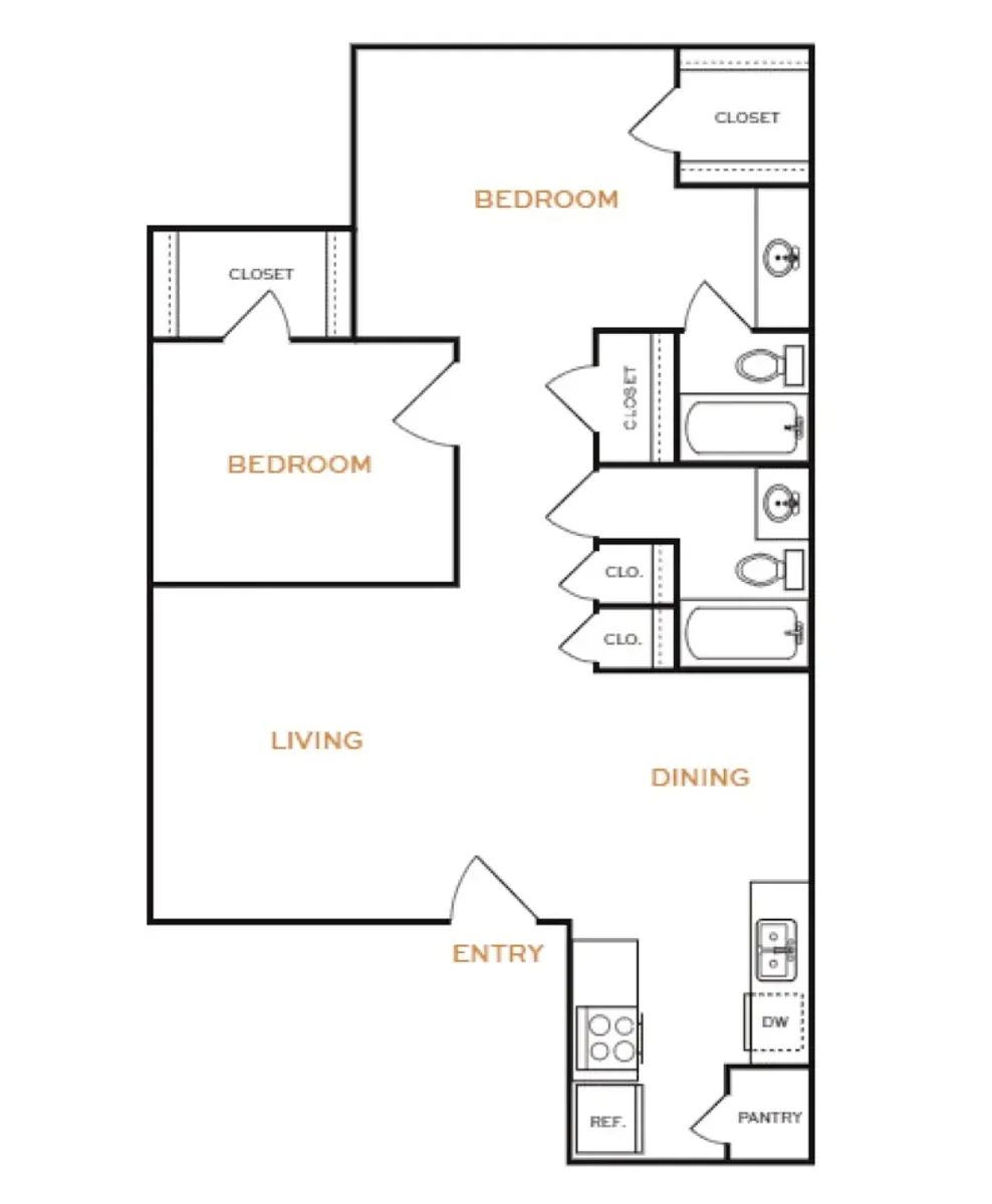 Floor plan B1