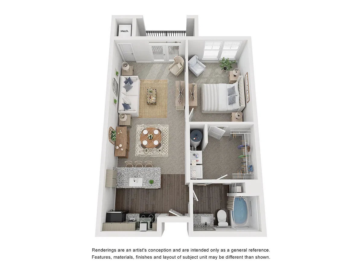 Floor plan A1A