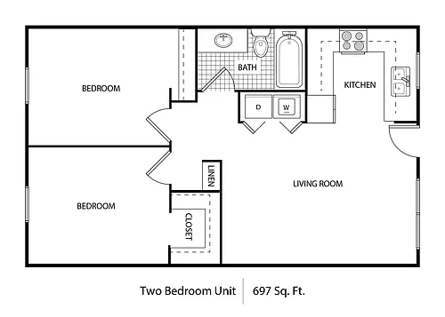 Floor plan B1