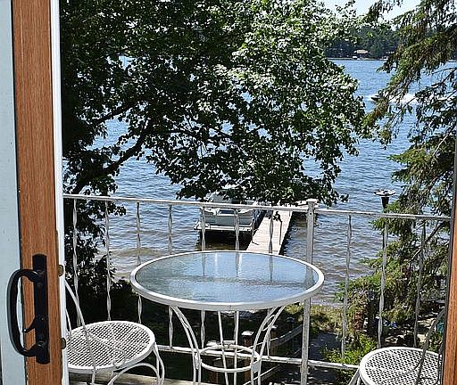 master balcony lake view