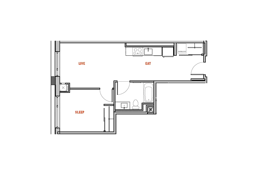 Floor plan I