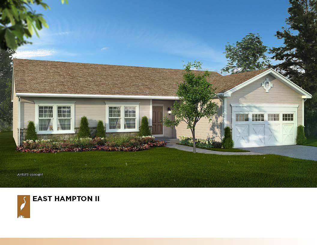 East Hampton II Plan, Country Woods at The Colony Preserve, Shirley, NY