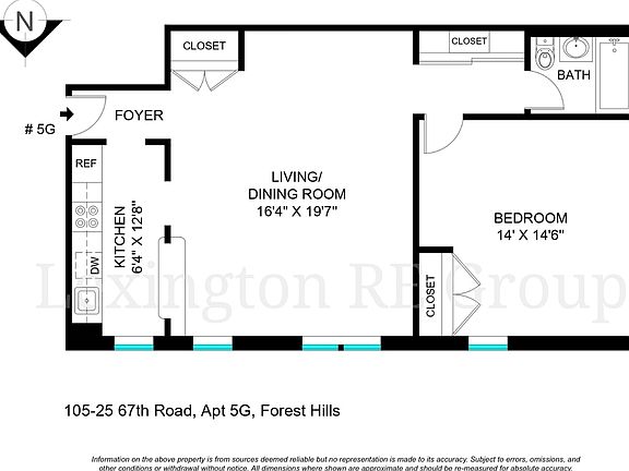 2nd image of 105-25 67th Ave APT 5G
