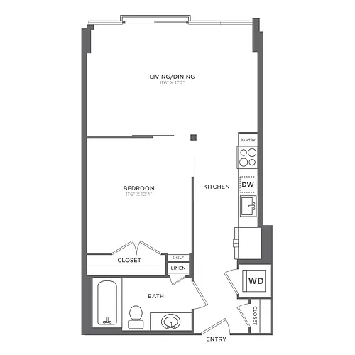 Floor plan AU7