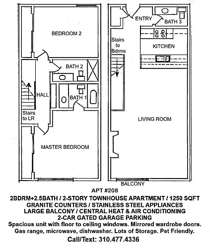 Floor plan 208