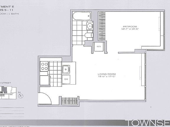 2nd image of 350 W 37th St #8E302
