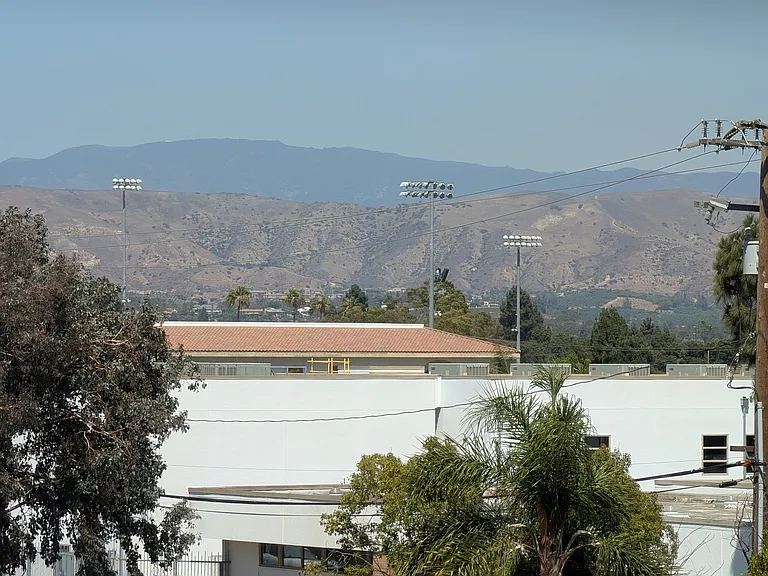 View of the mountains!