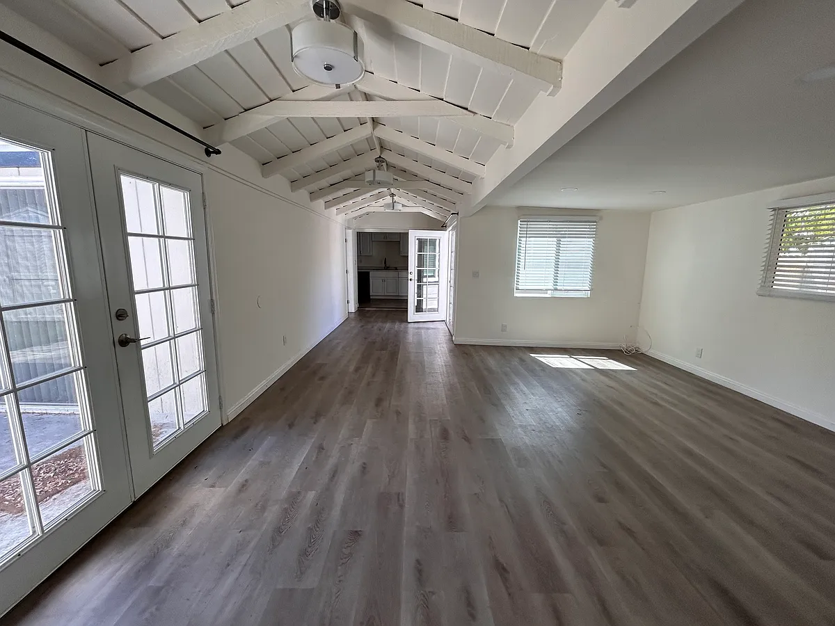 Living room looking toward the kitchen - 2653 Santa Ana Ave #C