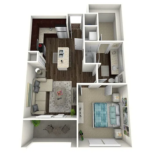 Floor plan Hendrix - A2.5