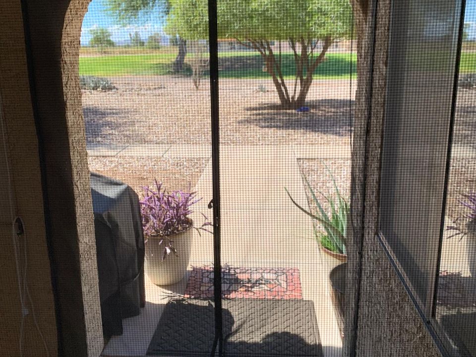 Front Patio with a view out to the golf course